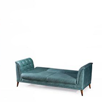 Ensemble de canapés Chesterfield modernes en bois massif, design capitonné, sans taxes, pour appartement, école, hôpital, entrepôt, atelier