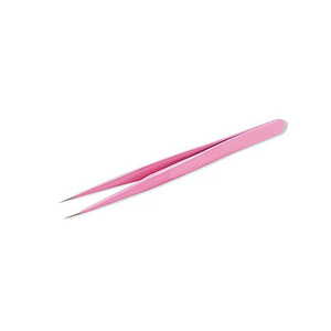 Pinzas de cejas de acero inoxidable con logotipo personalizado, venta al por mayor, extensiones de pestañas de etiqueta privada, herramientas de maquillaje - Product Image 2