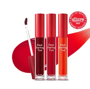 韩国永久批发唇彩Etudehouse Dear Darling Water Gel Tint 5g 12色韩国制造