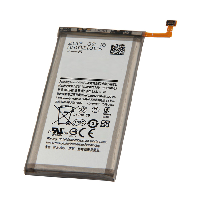 Original 3400mAh EB-BG973ABU Battery for Samsung for GALAXY S10 S10X SM-G9730 G9730 Mobile Phone with Stock Status