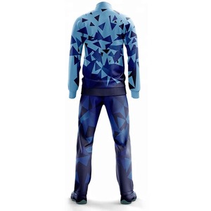 Survêtement de sport pour l'hiver Sublimation Polyester Made Zipper Long Sleeve Running And Training Tracksuit - Product Image 2