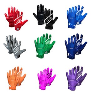 Conjunto de guantes de fútbol americano de alta calidad Unisex 2023 logotipo personalizado ropa juvenil de talla grande al por mayor - Product Image 6