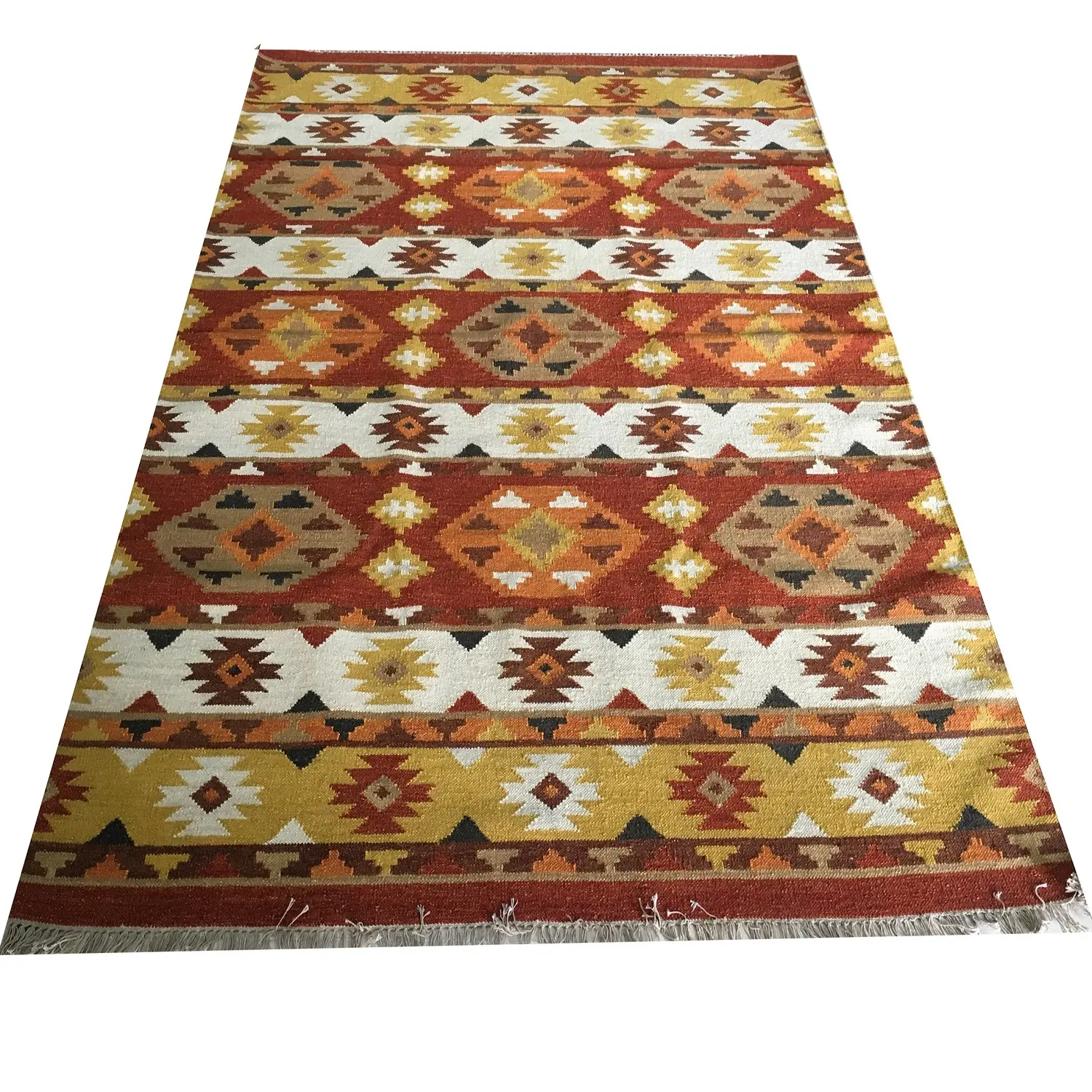 High Quality Flatweave Vibrant Tribal Rugs