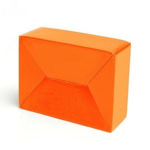 Tornillos de cubierta de sujeción vacíos impresos a medida, clavos, carpetas de papel de cartón corrugado, laminado mate en relieve, plegable, hecho reciclado - Product Image 3