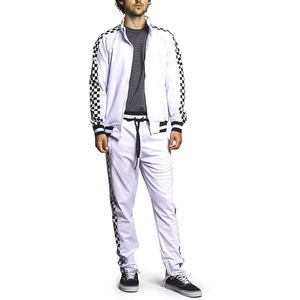 Ensemble de survêtements d'entraînement pour hommes, col pull, hiver, uni, respirant, antibactérien, streetwear élégant, surdimensionné, logo personnalisé - Product Image 2