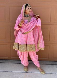 Pretty beautiful -trendy--Indian/Pakistani-Party-Wear heavy -Long Kurta <b>pant</b> -Dress for Party & Wedding wear=2020 - Product Image 2
