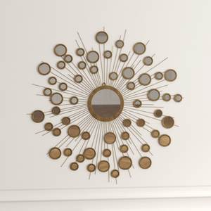 Miroir d'appoint élégant, décoration personnalisée en verre, style décoratif pour la décoration murale de luxe, fabricant - Product Image 6