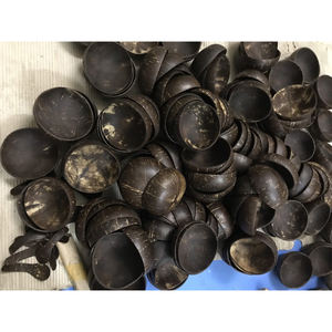 Bol de riz à nouilles, salade de fruits 100% écologiques 1 pièce, décoration artisanale du Vietnam, bol en coque de noix de coco - Product Image 2