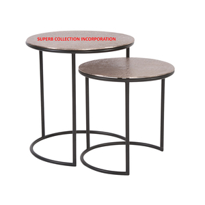 Table basse gigogne moderne et luxueuse, top vente, top brillant - Product Image 1