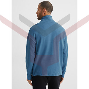 Sweat à capuche avec logo personnalisé pour hommes, sweat-shirt chaud en coton et en polyester, tenue décontracté d'hiver, mode longue, imprimé, couleur personnalisée - Product Image 2