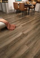 Revêtement de sol SPC moderne de haute qualité pour intérieur - Étanche avec système de clic
