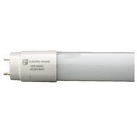 Vente en gros de tube LED moderne T8 12W 900 mm boîtier en aluminium et verre blanc G13 SMD 3528 lumière linéaire pour bureau à l'intérieur