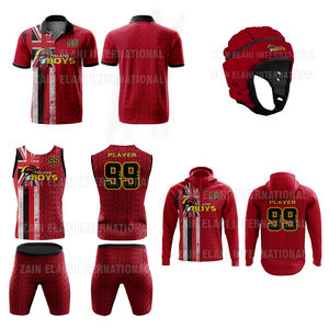 Tenues de football américain 7 contre 7 de qualité supérieure 2025 – Ensembles sublimés en matériaux de haute qualité avec techniques d'impression – Taille XL - Product Image 1