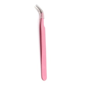 Pince à cils confortable pour femmes, en acier inoxydable, avec Logo personnalisé, accessoire pour faux-cils, 1 pièce - Product Image 1