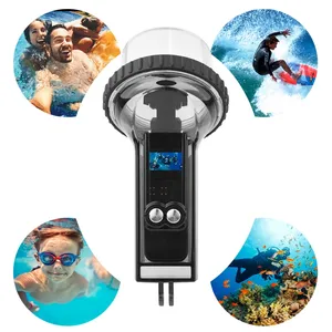 Preço de fábrica PULUZ 60m Waterproof Underwater Housing Case Capa Mergulho Camera Case para DJI Osmo Bolso 2