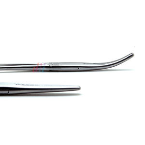 Pince hémostatique médicale en acier inoxydable | Pince vétérinaire droite et incurvée | Pince hémostatique chirurgicale Rankin Crile - Product Image 5