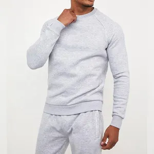 Custom pullover tech fleece comfortable slim fit long sleeve men wholesale sweatshirts