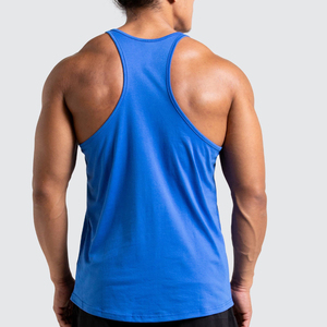 เสื้อกล้ามสีน้ำเงินรอยัลแบบใหม่สำหรับผู้ชาย/เด็กชาย ผลิตจากผ้าสแปนเด็กซ์ตามความต้องการของลูกค้า (OEM) - Product Image 5