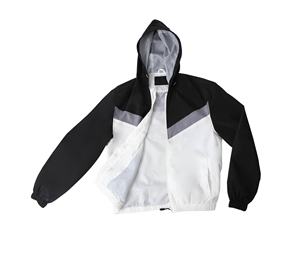 Veste légère vêtements de sport course à pied respirant extérieur deux tons coupe-vent grande taille coupe-vent veste à capuche bloc de couleur - Product Image 3