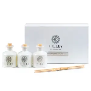 TILLEY - Mini Reed Diffuser Trio 3 x 35mL - Home Fragrance - Classic White Collection