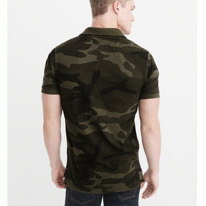 Nuevas camisetas de polo con estampado de camuflaje para hombre con estilo hecho a medida, camisetas de polo clásicas, camisetas de polo Snap on t-shirtpk - Product Image 5