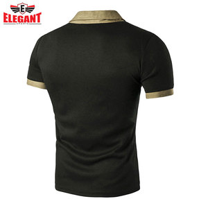 Polo de manga corta para hombre, ropa de negocios informal, 100% de algodón, de último diseño - Product Image 2