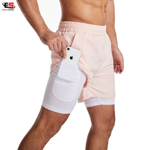 Vente en gros de shorts de gymnastique solides et écologiques pour hommes avec poche de haute qualité pour un usage quotidien - Product Image 4
