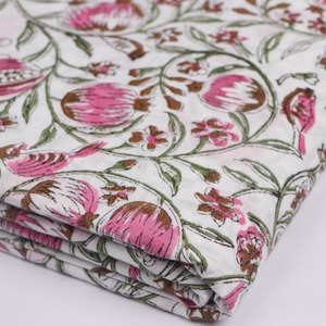 Новый дизайн, одеяла из чистого хлопка с ручным принтом, экологически чистые легкие Одеяла из хлопка