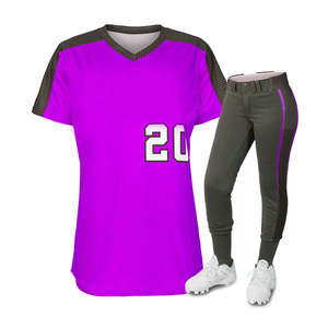 Conjunto de uniforme de béisbol de poliéster sublimado con impresión de logotipo personalizado de alta calidad al mejor precio, nueva llegada, ropa deportiva de talla grande - Product Image 5