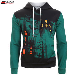 Sudaderas con capucha Unisex 100% de algodón para hombre, ropa de invierno informal de silicona orgánica de alta calidad, ropa de calle con estampado de sublimación 3D - Product Image 2