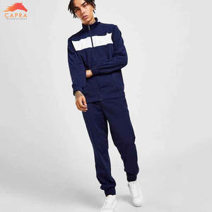 Chándal de entrenamiento para hombre de cuello alto, Otoño Invierno, cálido, transpirable, suave, de poliéster, con cremallera de patrón sólido de alta calidad - Product Image 4