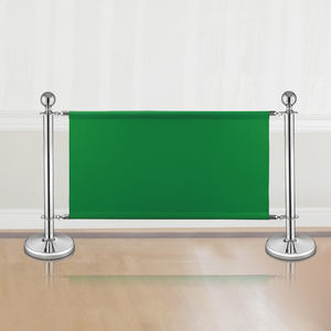 Şirket logosu afiş L <span class=keywords><strong>stand</strong></span>ı trafik bariyer mola rüzgar bariyer kaldırım <span class=keywords><strong>Cafe</strong></span> Premium açık reklam aracı için - Product Image 5