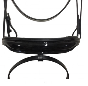 Harnais d'équitation intelligent en cuir avec surpiqûres contrastées et corde anti-stress, type harnais fantaisie - Product Image 4