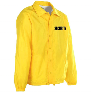 XL PLUS เครื่องแบบยามรักษาความปลอดภัยสำหรับผู้ชายออกแบบโลโก้ระบายอากาศได้น้ำหนักเบาฤดูใบไม้ผลิ - Product Image 4