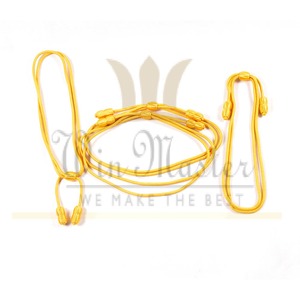 Cordon de chapeau tressé de cérémonie accessoires de corde de chapeau de cérémonie - Product Image 3