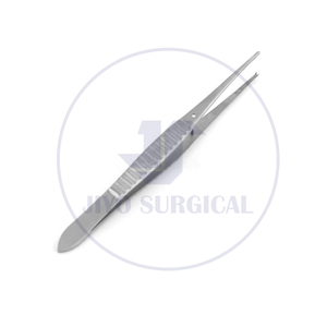 Gillies Forceps Instrumento quirúrgico de acero inoxidable para sutura y manejo de tejidos 1x2 dientes Certificado CE ISO - Product Image 4
