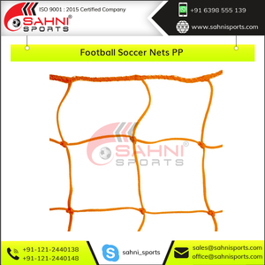Filet de but de football ProShield UV résistant aux intempéries, filet de but de football MaxKnot tressé en PP, filet de football UltraGuard tressé en PP - Product Image 2