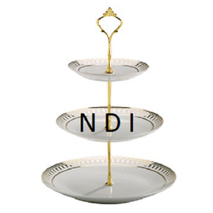 Nuevo Diseño de Soporte para Pastel de Metal para Ceremonia de Boda o Soporte para Pastel de Cumpleaños de 5 Niveles con Acabado de Recubrimiento en Polvo Blanco - Product Image 2