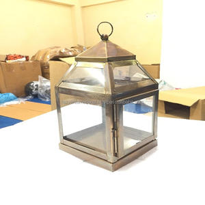 Handmade Metal Iron and Brass Antique <b>Candle</b> <b>Lanterns</b> for Home Decoration for Easter Festivities - Product Image 1