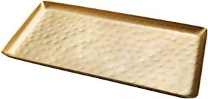 Gold Brass <b>Round</b> <b>Tray</b> for Kitchen Use - Product Image 3