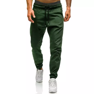 Direct Factory Sale <b>Men's</b> Casual Sweatpants for Jogging Fitness Breathable Elastic <b>Waist</b> Mid <b>Waist</b> Closure Customizable Logo - Product Image 4