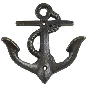 Vintage Anchor Design Door Hook and Hangers Wall Decor For Hanging Clothes Coat Hat And Key Design Hook