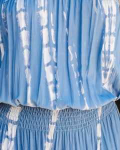 เสื้อครอปแขนกุดยาวกระโปรงแอฟริกันมัดสวยชุด2ชิ้นเสื้อเกาะอกหวานเป็นธรรมชาติฤดูร้อน2021 - Product Image 4