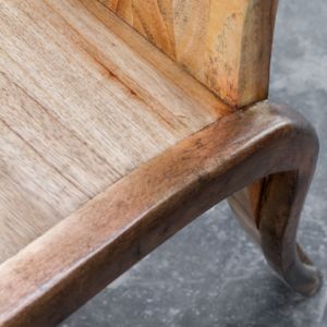 เก้าอี้ทานข้าว Ndoro ไม้เนื้อแข็ง ตกแต่งแบบธรรมชาติ ดีไซน์ทันสมัย สำหรับห้องนั่งเล่น ห้องรับประทานอาหาร บ้าน โรงแรม เฟอร์นิเจอร์ - Product Image 5