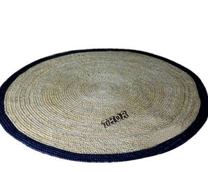 Tapis de cuisine tressé Vintage 240cm, accessoire de cuisine en jute de haute qualité, moquette réversible, pour chambre à coucher - Product Image 5