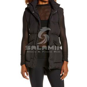 Vente en gros Nouveau blouson hiver sans manches respirant qualité supérieure avec fermeture éclair pour femmes - Product Image 1