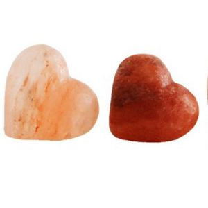 Sel de bain en cristal d'Himalaya naturel rose de haute qualité, forme de cœur, poli, Feng Shui, matériau organique - Sian Enterprises - Product Image 2