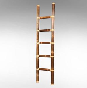 Bamboo <b>Ladder</b> Decorative for Hanging Towel Bamboo Decoration - Product Image 3