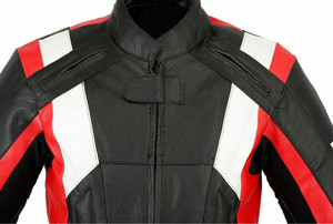 High Customizable Black Motorcycle Auto Racing Jacket XXL/XL Sizes Winter Summer Body Armor <b>Back</b> <b>Support</b> Oem Spandex PVC Bag - Product Image 5