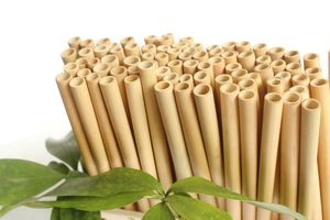 Safimex Eco Friendly <b>Bamboo</b> Drinking <b>Straws</b> Natural Wooden Reusable SFM-BS0001 15-25cm for Party Travel Beverage Service - Product Image 5